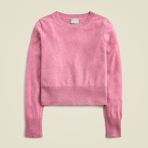 J. Crew Cropped Cashmere Sweater